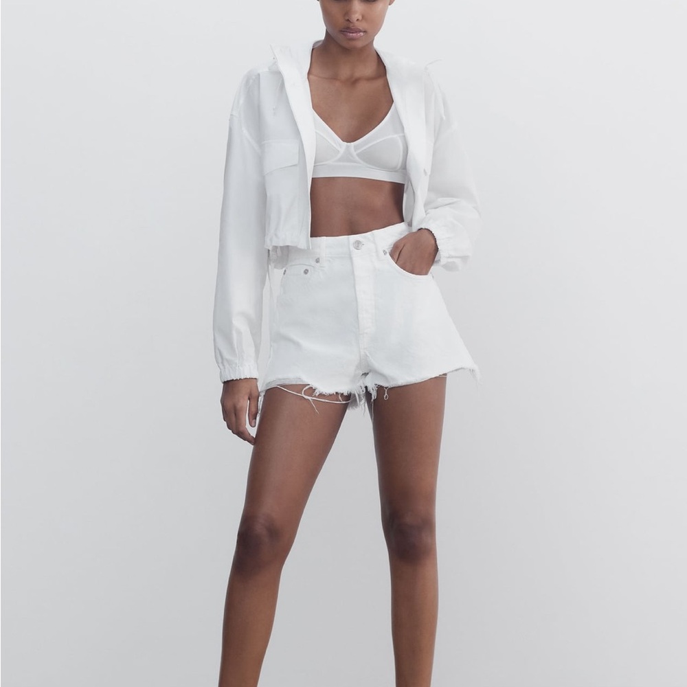 Zara denim shorts